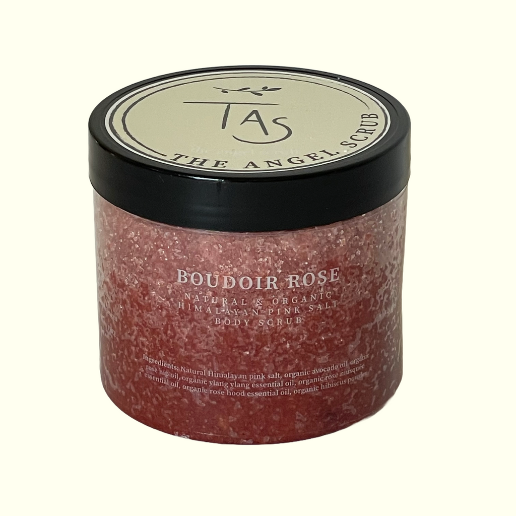 Boudoir Rose Organic Himalayan Pink Salt Body Scrub